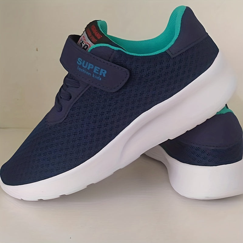 Women's Mesh Sports Shoes Breathable Hook & Loop Sneakers