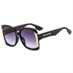 UV Protection Large Frame Sunglasses Mixed Square Sunglasses Decoration