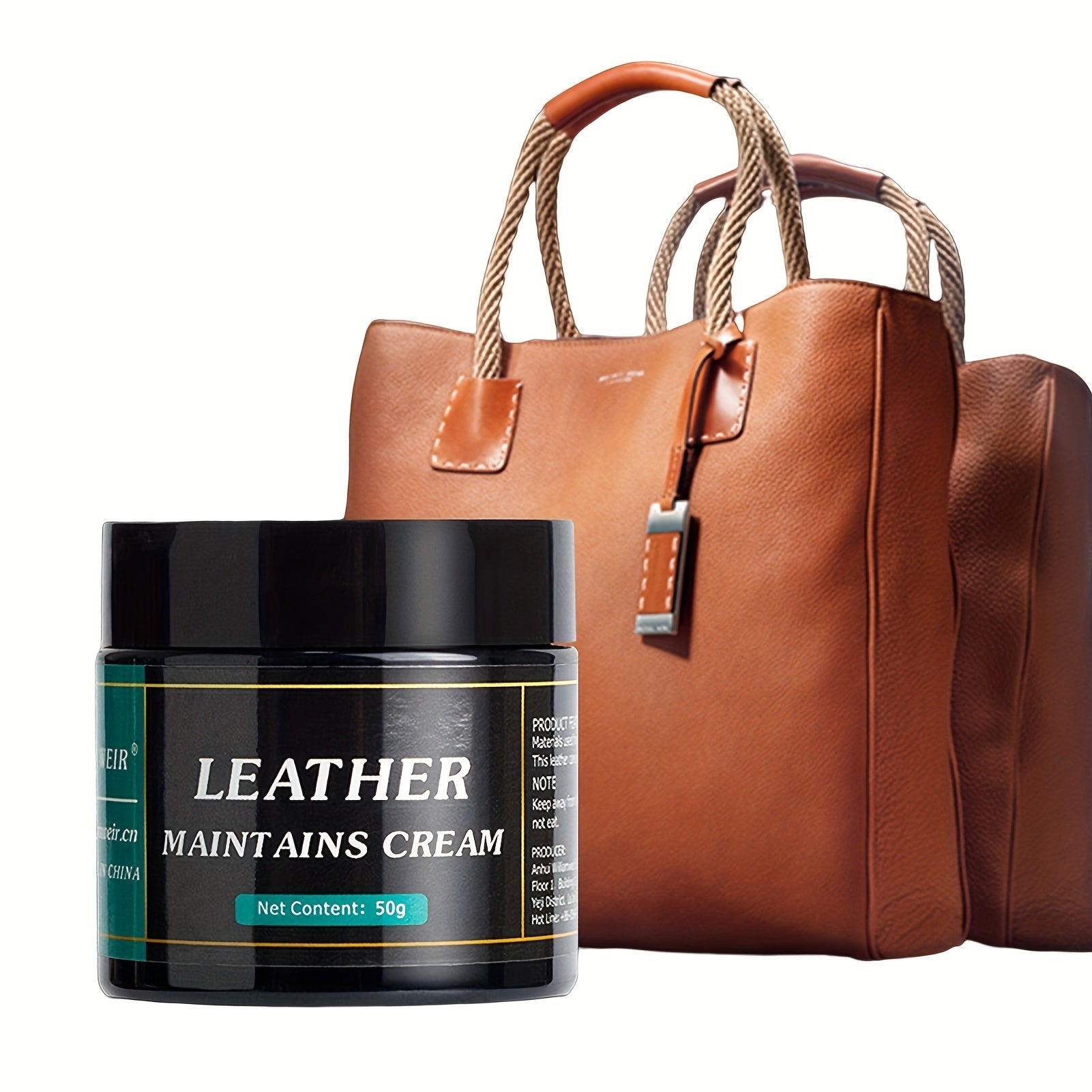 Leather Care Cream for Car Seats and Sofas