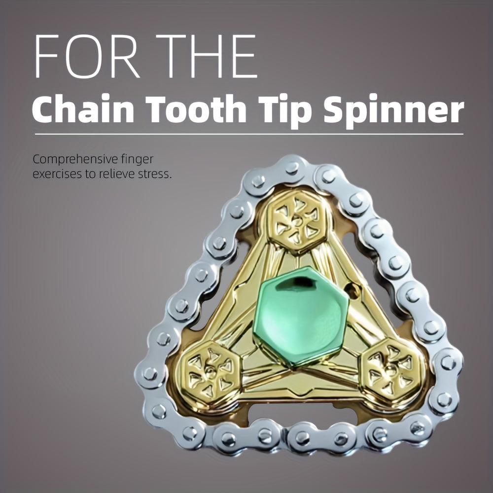 Mechanical Gear Fidget Spinner - Stress Relief Toy