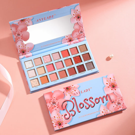Long Lasting 21 Eyeshadow Palette with Mirror