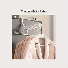 Portable Foldable Travel Hanger Folding Clothes Drying Rack