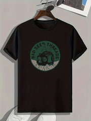 BAD SEED THREADS Men's Graphic T-shirt for Summer