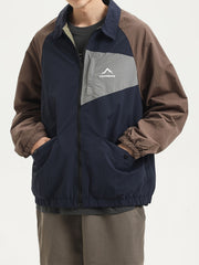 Men's Reversible Jackets Windproof Waterproof Casual Jacket