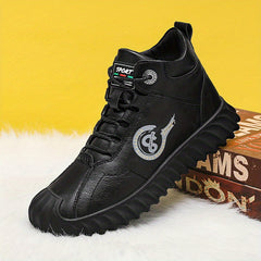 Men's Vintage Lace Up High Top Boots