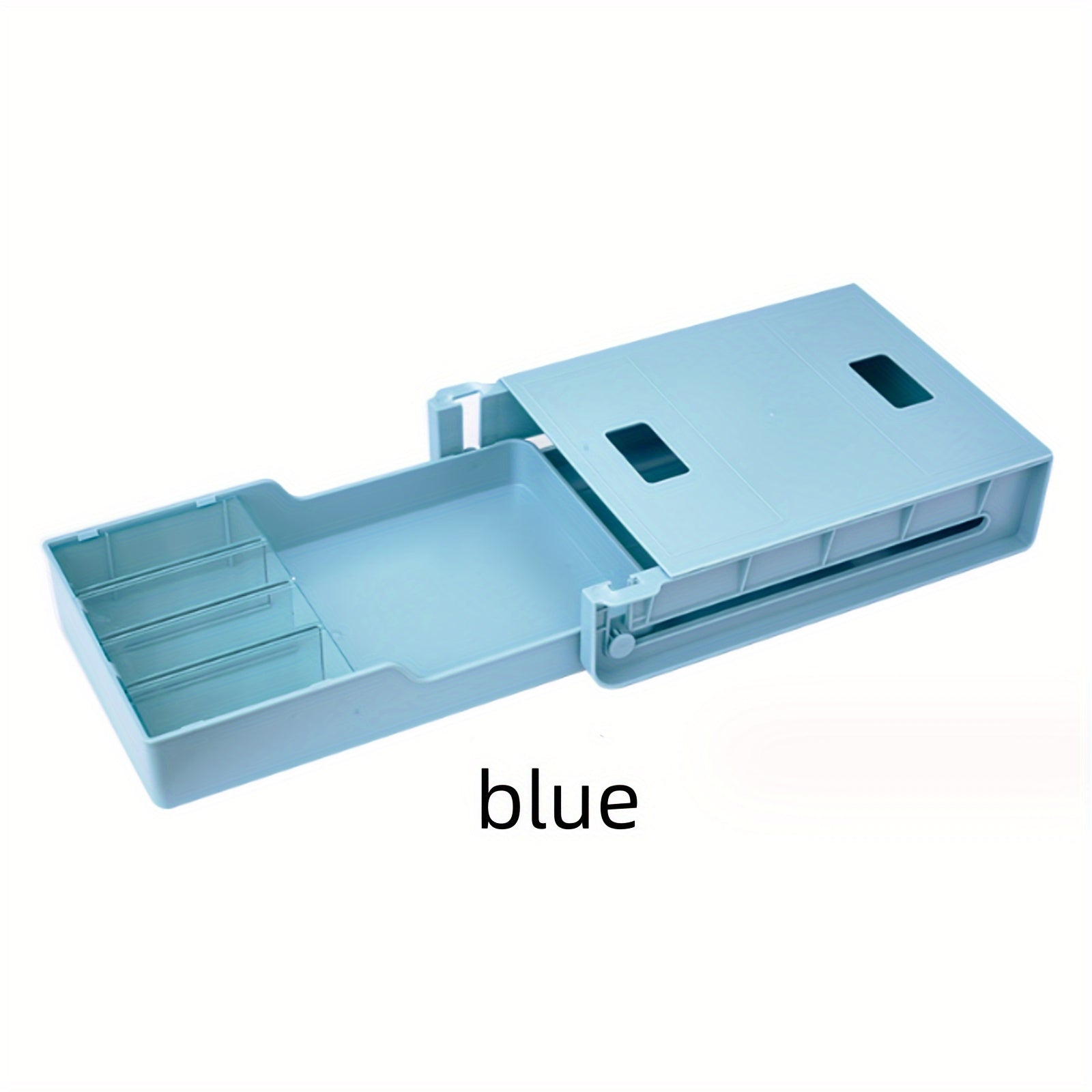 Hidden Pen Box Table Drawer Wall-mounted Desktop Stationery Box