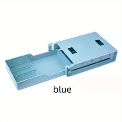 Hidden Pen Box Table Drawer Wall-mounted Desktop Stationery Box