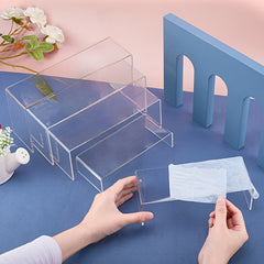 5pcs Acrylic Display Stand for Shoes Cosmetics Jewelry