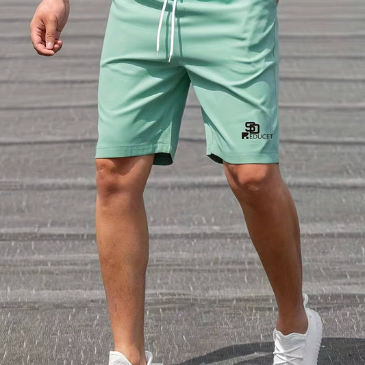 REDUCET Men's Comfy Casual Drawstring Shorts