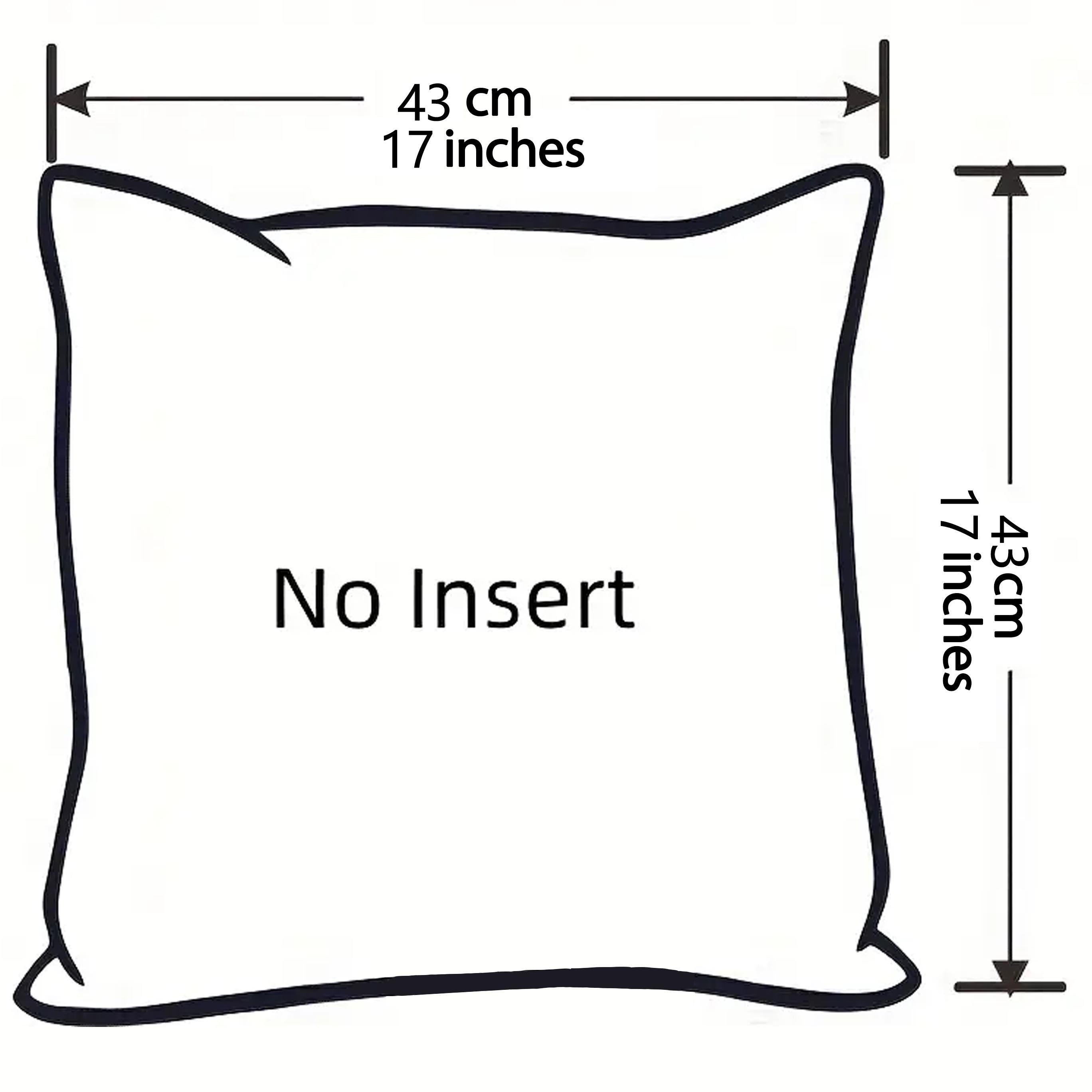 Cozy Soft Pillow Cover For Sofa Couch Chair Bed Decor