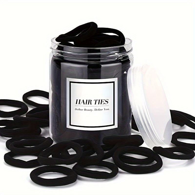 50pcs Elastic Hair Ties Hair Band Assorted Styles