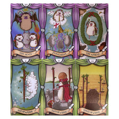 Hedgehog Tarot Cards & Guide for Family Outdoor Camping Activities