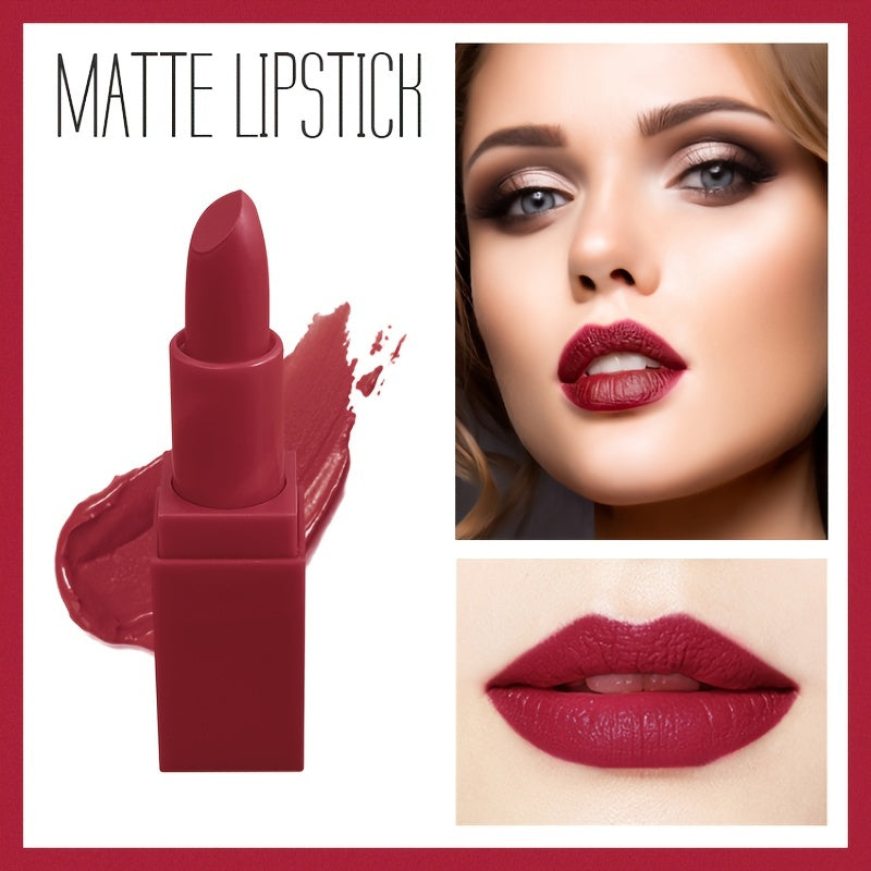 Matte Lipstick Moisturizing Hydrating Waterproof Plumping Lipstick