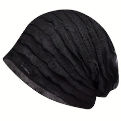 Breathable Beanie Cap Lightweight Slouchy Hat Elastic Skull Cap Chemo Hats