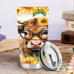 20oz Stainless Steel Insulated Tumbler - Keeps Beverages Cold and Hot