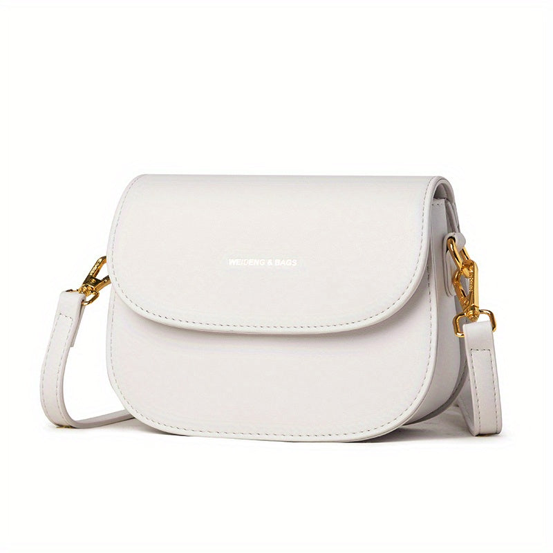 Mini Flap Shoulder Purse Women's Saddle Bag