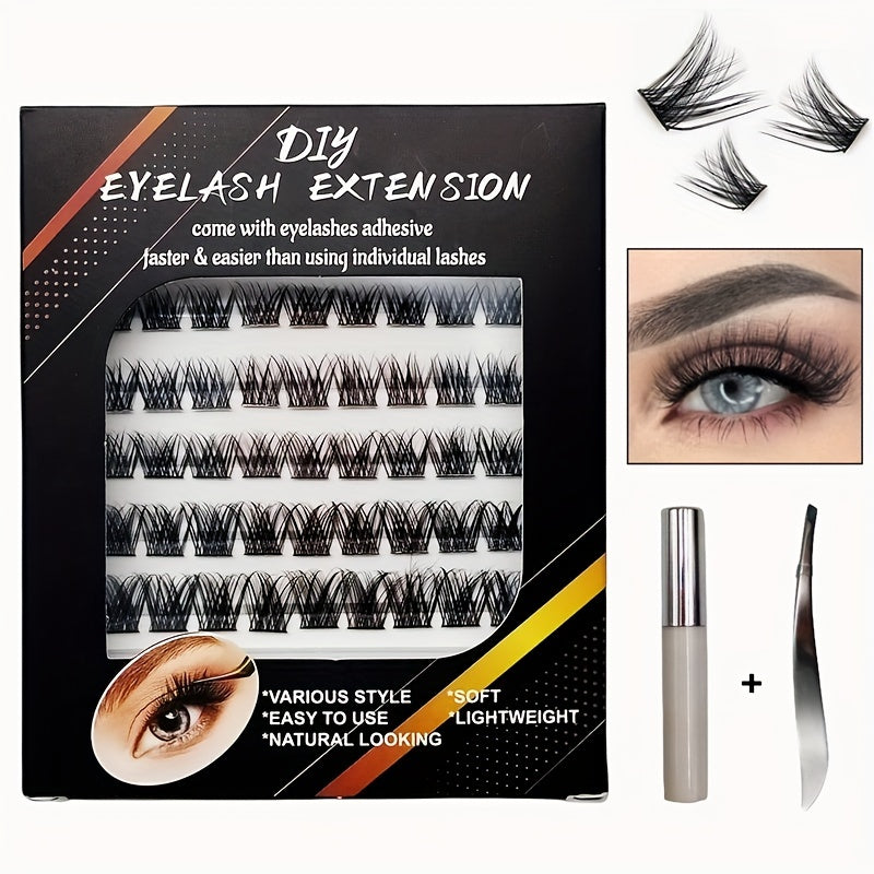 Individual Lashes Cluster 45 Clusters DIY False Eyelashes