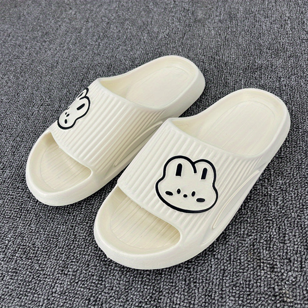 Men's Rabbit Bunny Slides Non Slip Walking Shoes