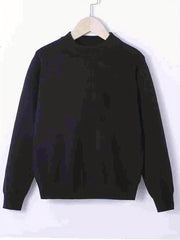 Men's Casual Knitted Sweater Crew Neck Pullover for Fall Winter