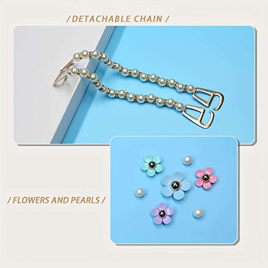 22pcs Flowers Shoe Charms - DIY Garden Shoes Decoration