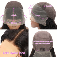 Pixie Cut Short Lace Front Human Hair Wig 13x4 Glueless Pre Plucked