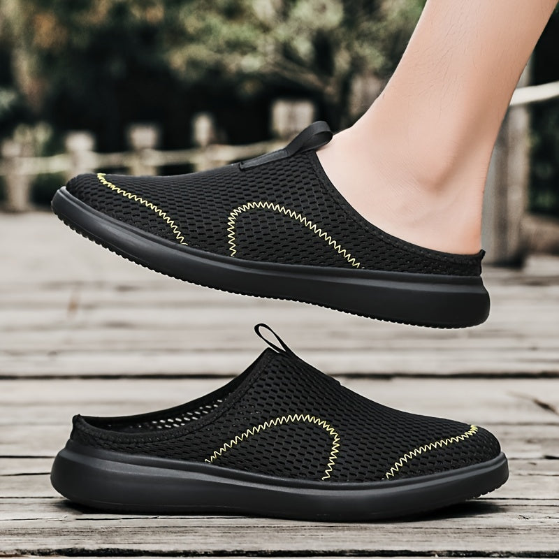 Men's Lightweight Slip On Mesh Sandals