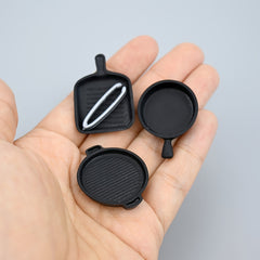 Micro Baking Pan Ornament Micro Steak Micro Omelette Micro Sausage