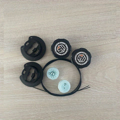 Rotary Shoelace Buckle for Kids (2 Pack)
