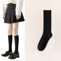 Cotton Crew Length Socks Women's Stockings & Hosiery