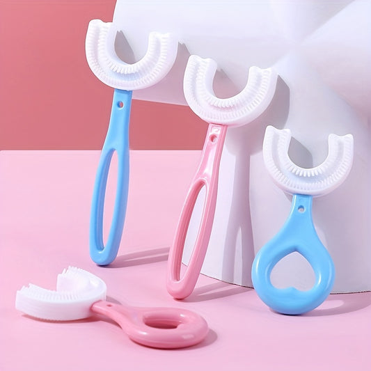 Soft Silicone Toothbrush for Cleaner Smiles - 2 Pack