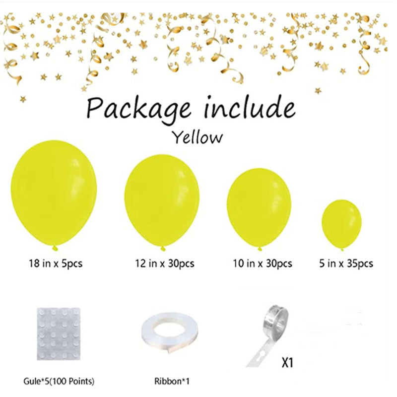 100pcs Matte Latex Balloons Garland Kit for Shower Birthday Wedding Graduation
