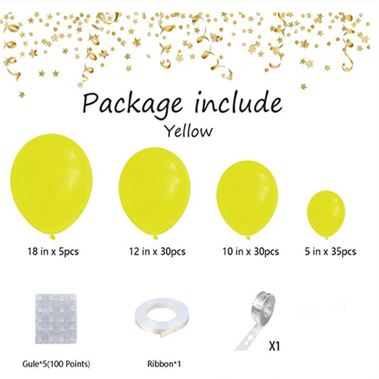 100pcs Matte Latex Balloons Garland Kit for Shower Birthday Wedding Graduation
