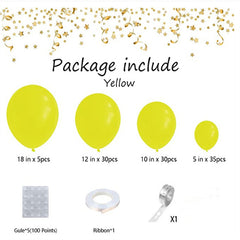 100pcs Matte Latex Balloons Garland Kit for Shower Birthday Wedding Graduation