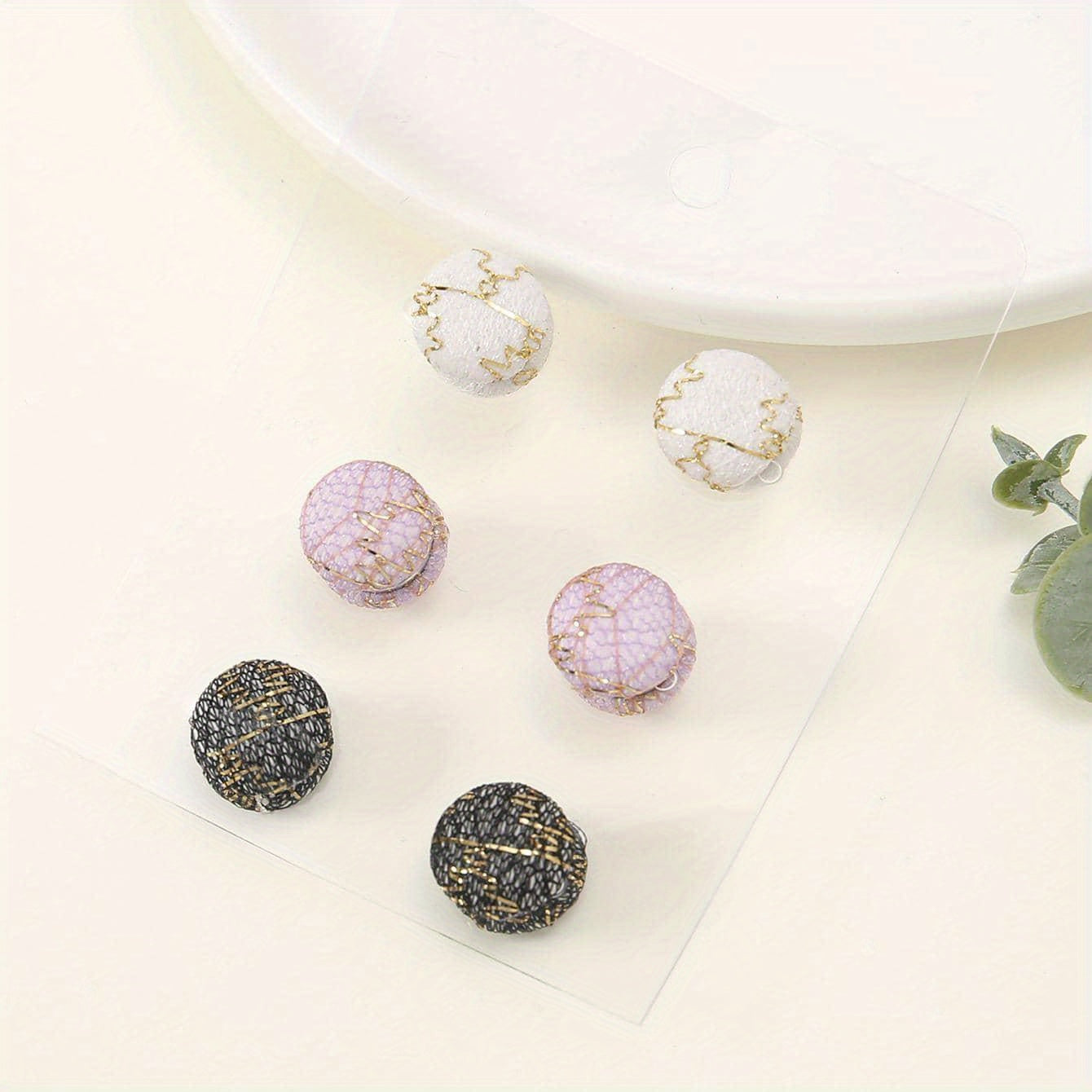 6pcs Magnet Buckle Hijab Pins Scarf Clip for Women