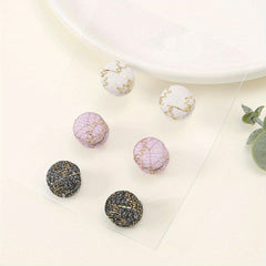 6pcs Magnet Buckle Hijab Pins Scarf Clip for Women