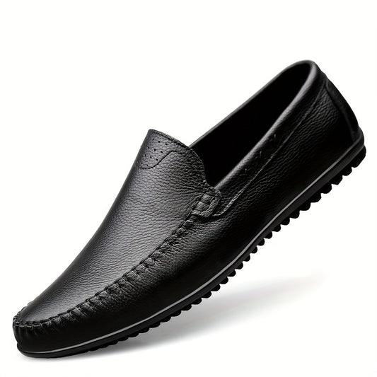 Men's Stitched Slip On Loafers Smart Casual Shoes