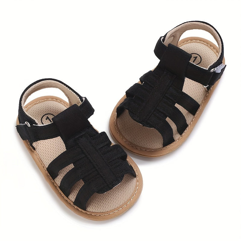 Baby Girl Open Toe Sandals Lightweight Anti Slip