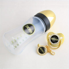 240ml Wide Mouth Baby Bottle & Pacifier Set