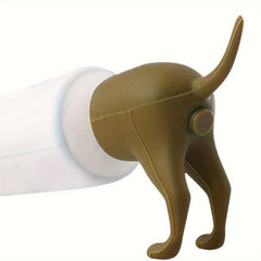 Pooping Dog Toothpaste Topper Funny Cover Bathroom Accessories