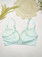 Solid T Shirt Bra Push Up Bra Women's Lingerie