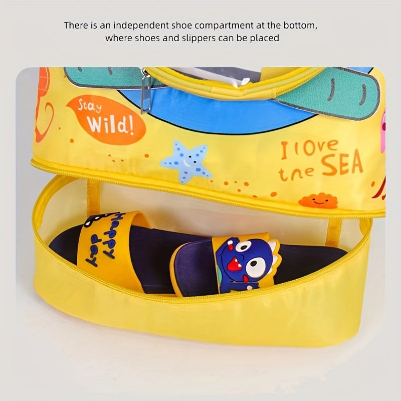 Portable Wet Dry Storage Pouch for Clothes Shoes Swimwear