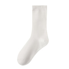 3 Pairs Solid Socks Comfy & Breathable Women's Stockings & Hosiery