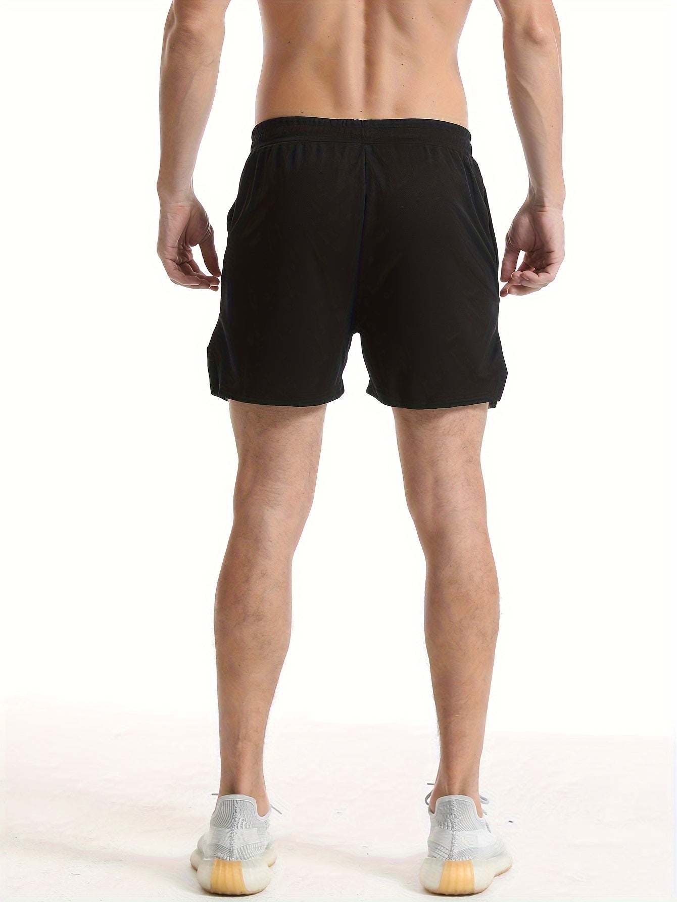 Quick Dry Drawstring Men's Swim Trunks Board Shorts Swimwear for Beach Pool