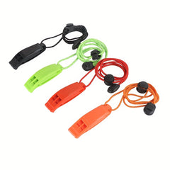 First Aid Survival Whistle Dual Frequency Outdoor Camping H