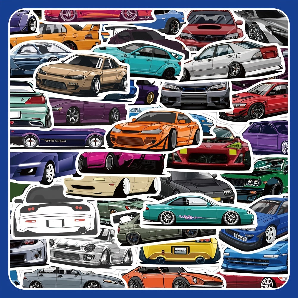 100pcs Modified Car Stickers Waterproof Stickers