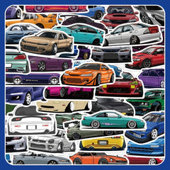 100pcs Modified Car Stickers Waterproof Stickers