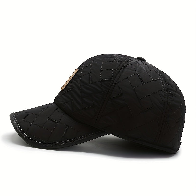 Men's Winter Windproof Baseball Cap Outdoor Ear Protection Hat