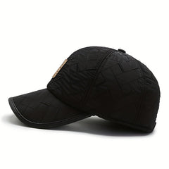 Men's Winter Windproof Baseball Cap Outdoor Ear Protection Hat