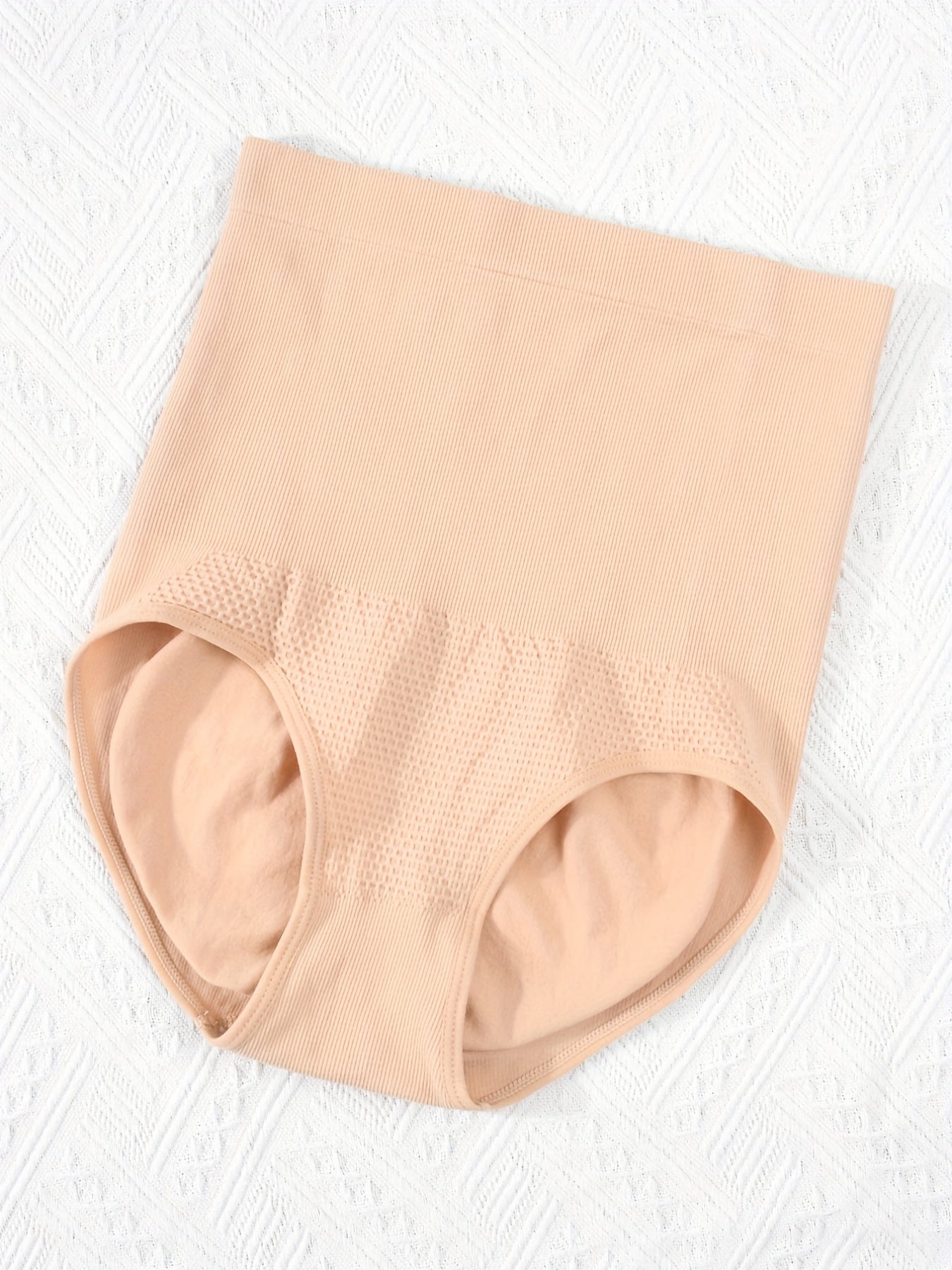2pcs Tummy Control Briefs High Waist Panties Women's Lingerie
