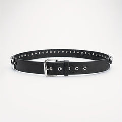 Alloy Buckle PU Bullet Belt For Men